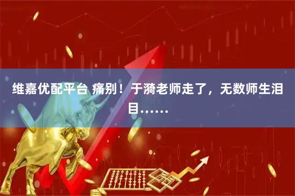 维嘉优配平台 痛别！于漪老师走了，无数师生泪目……